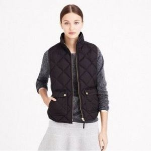 NWOT J. Crew Quilted Vest Size S